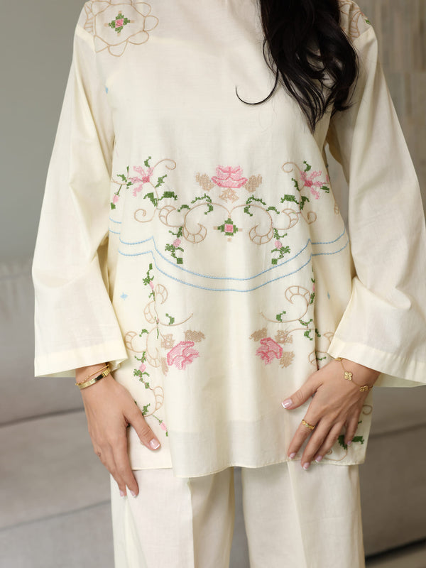Sarola Embroidered Co Ord Set