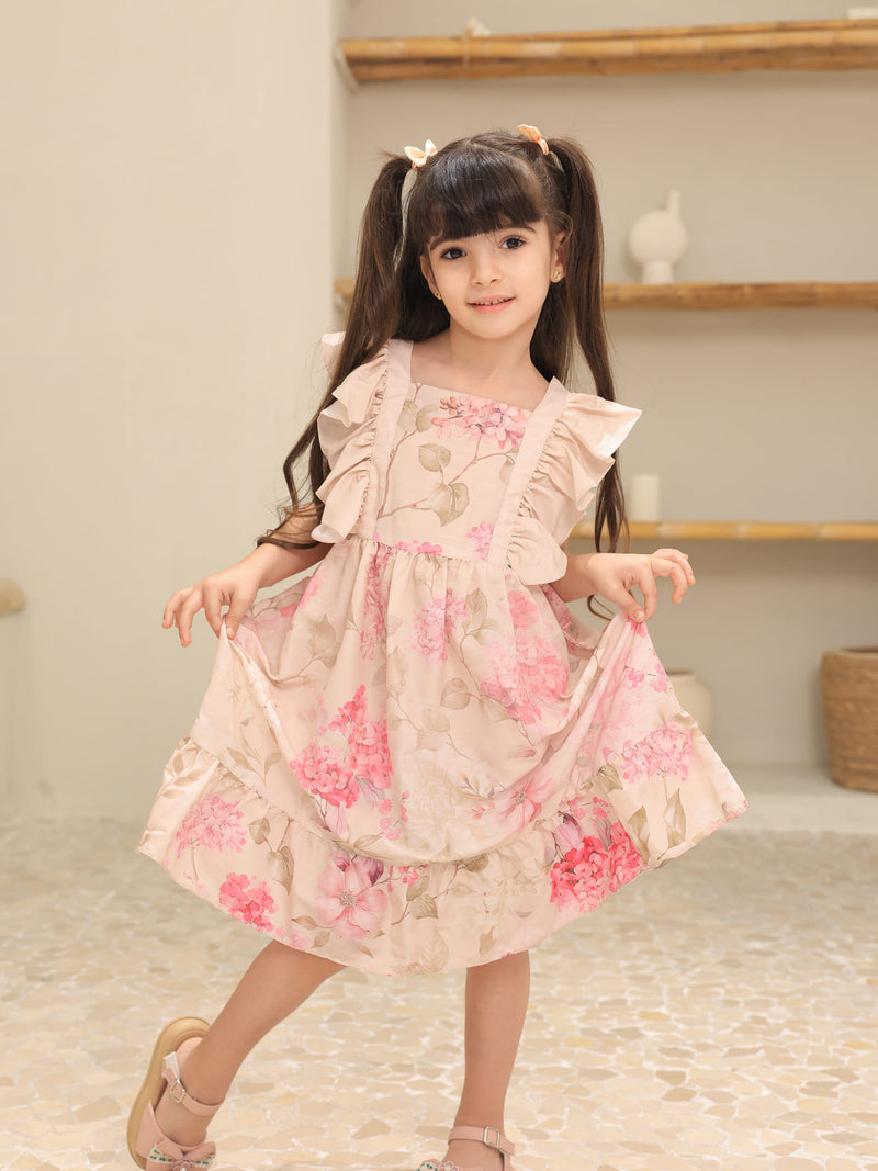 Mini Bellina Pink Floral Dress