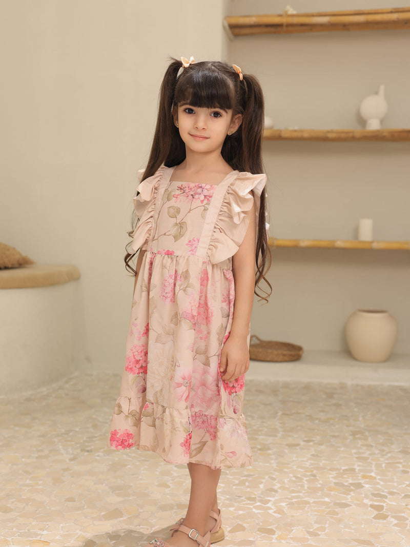 Mini Bellina Pink Floral Dress