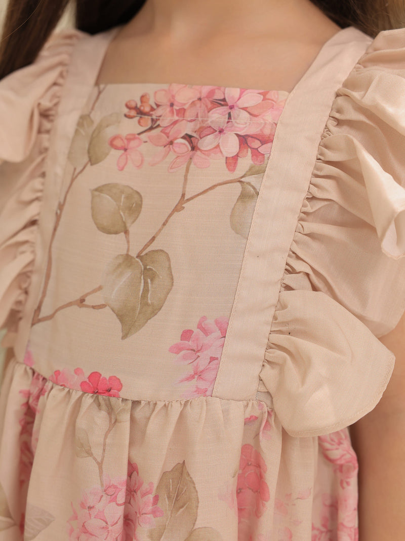 Mini Bellina Pink Floral Dress