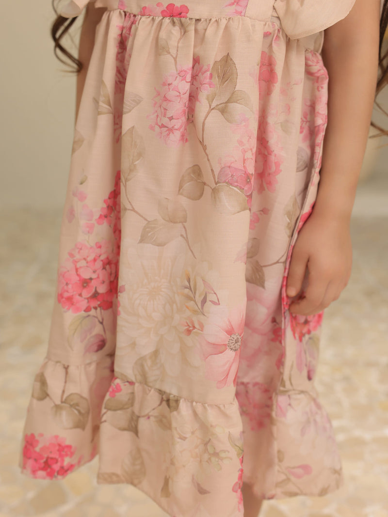 Mini Bellina Pink Floral Dress