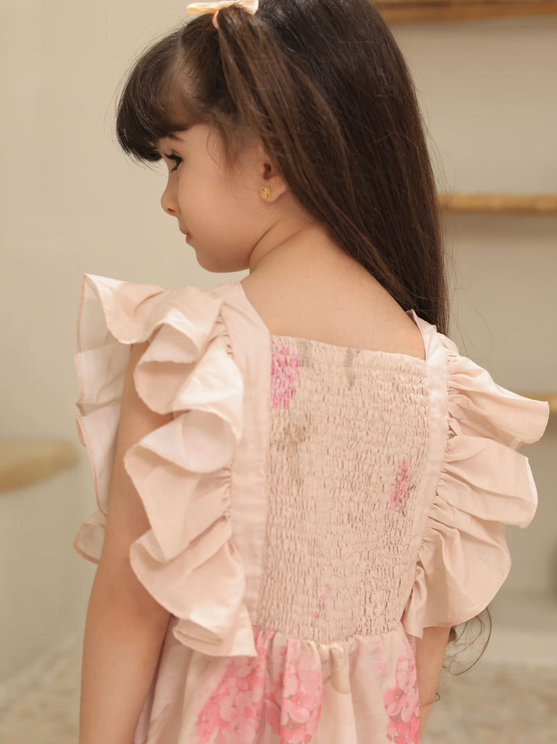 Mini Bellina Pink Floral Dress