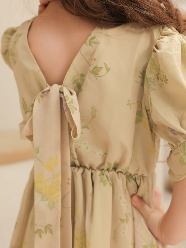Mini Chloris Dress For Girls