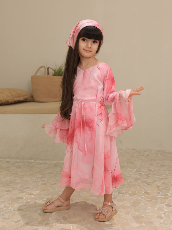 Mini Sakura Mist Pink Dress