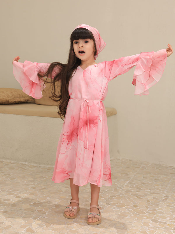 Mini Sakura Mist Pink Dress