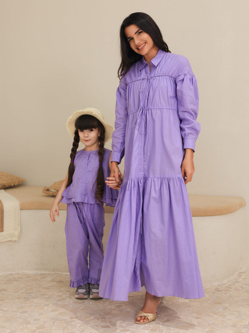 Mini Ruffyn Cotton Co Ord Set