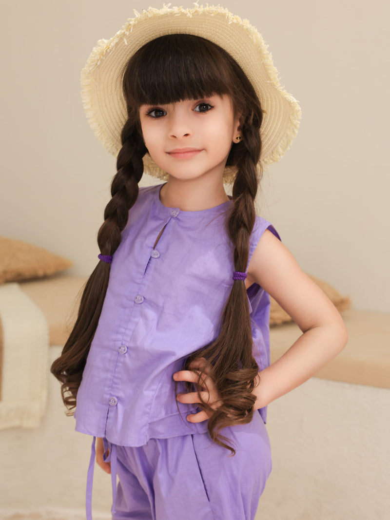 Mini Ruffyn Cotton Co Ord Set