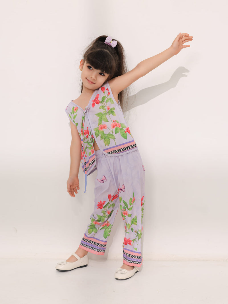 Mini Wisteria Co Ord Set For Girls