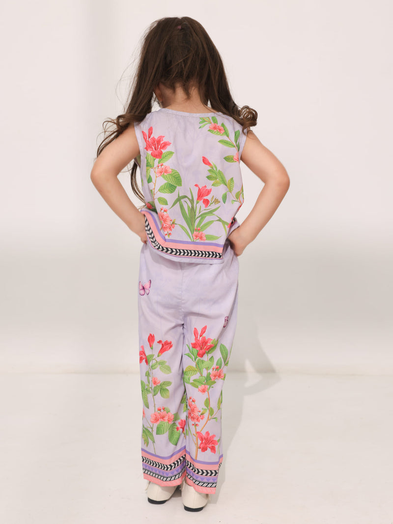 Mini Wisteria Co Ord Set For Girls