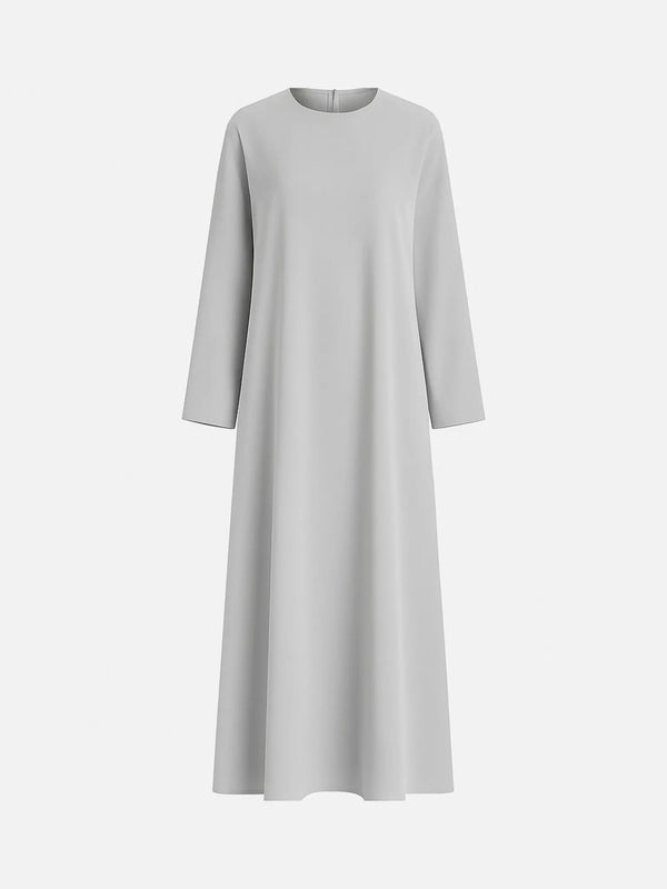 Full Sleeves Dress - Grey
