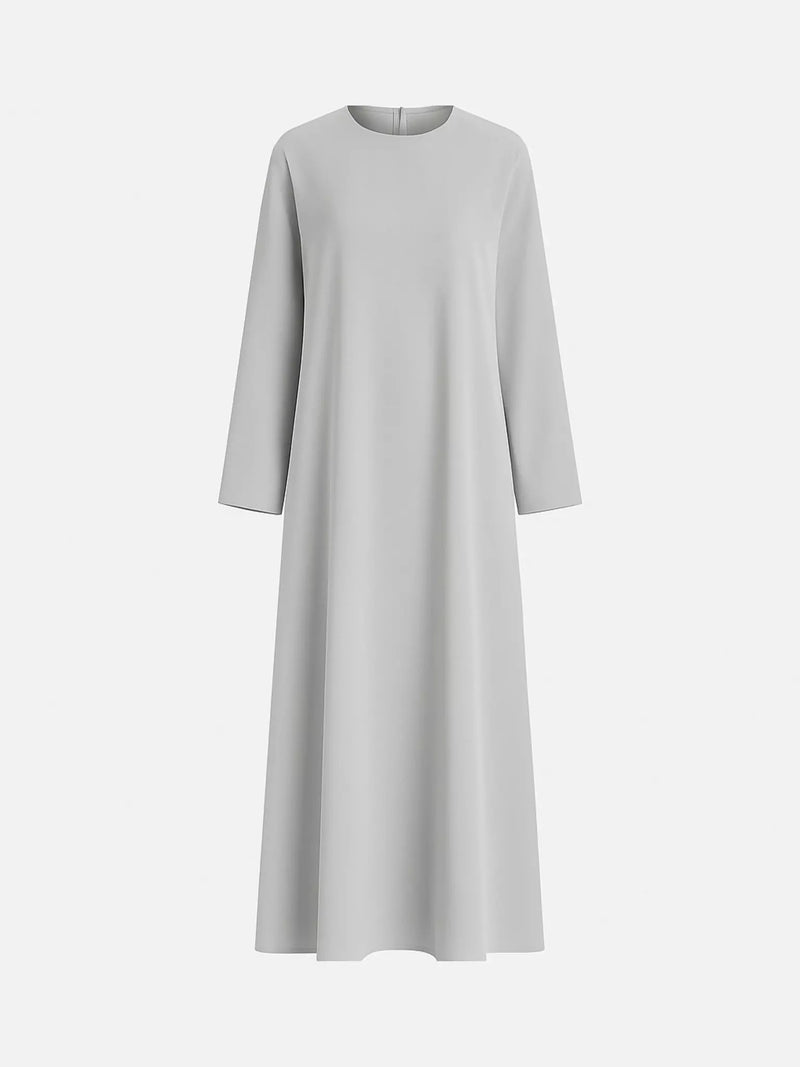 Full Sleeves Dress - Grey