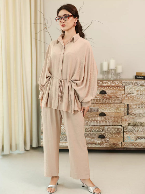 Hunter Beige Co Ord Set