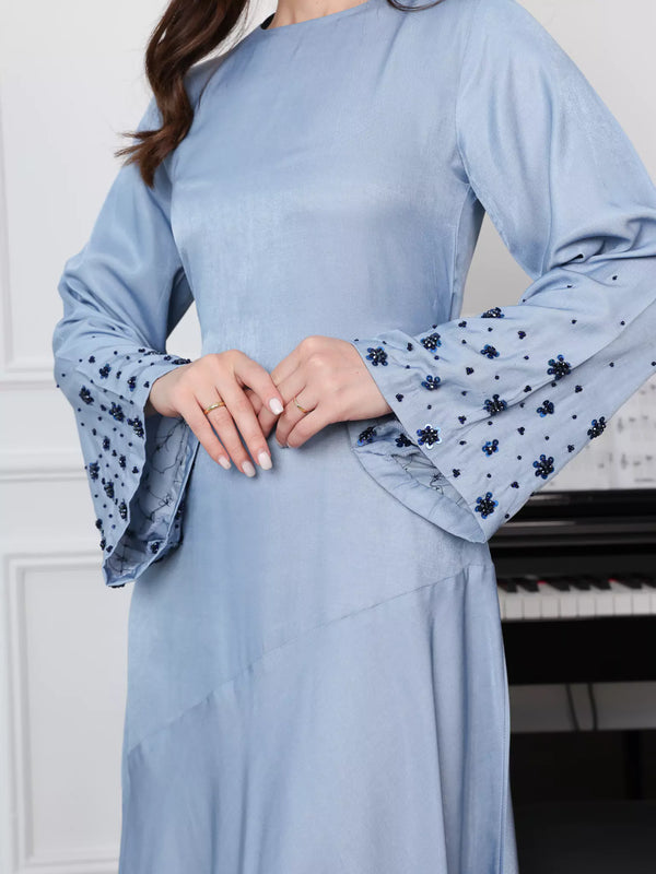 Starlit Embellished Long Dress
