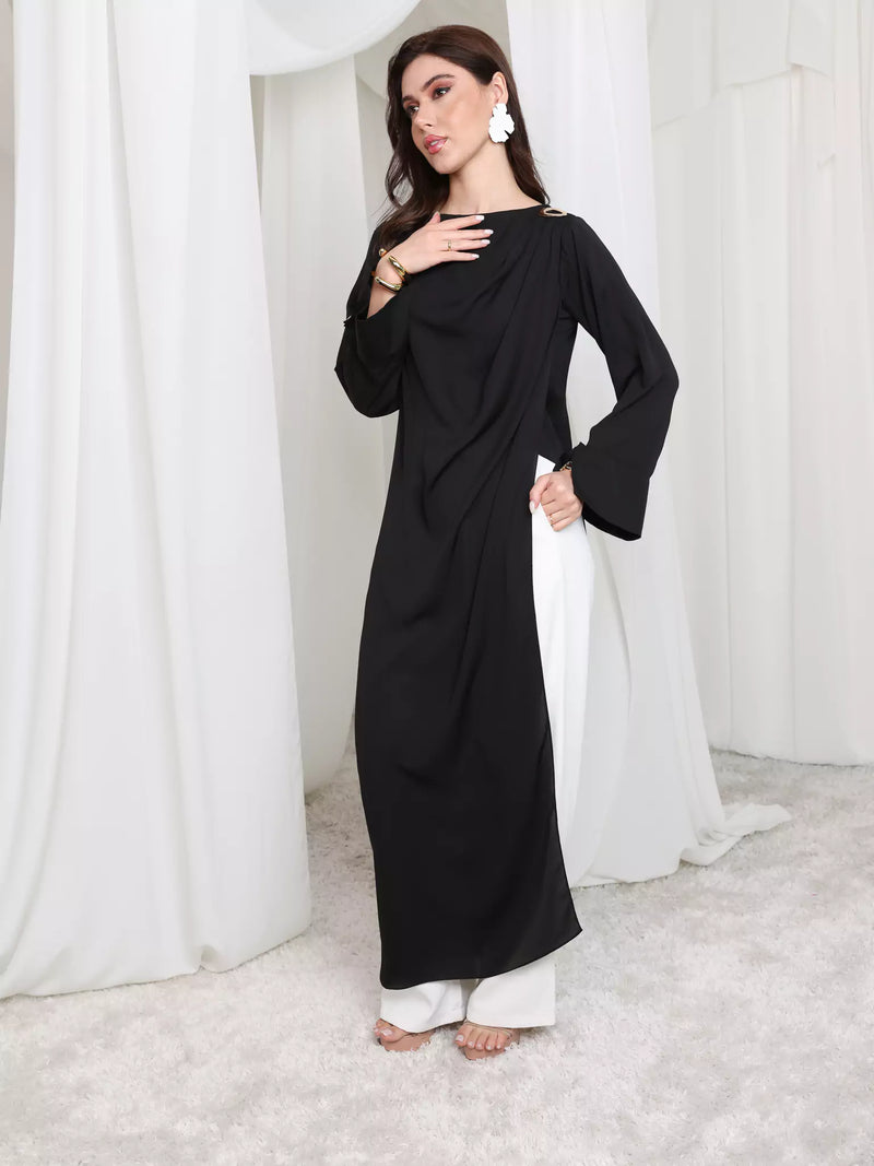 Strath Long Black Tunic
