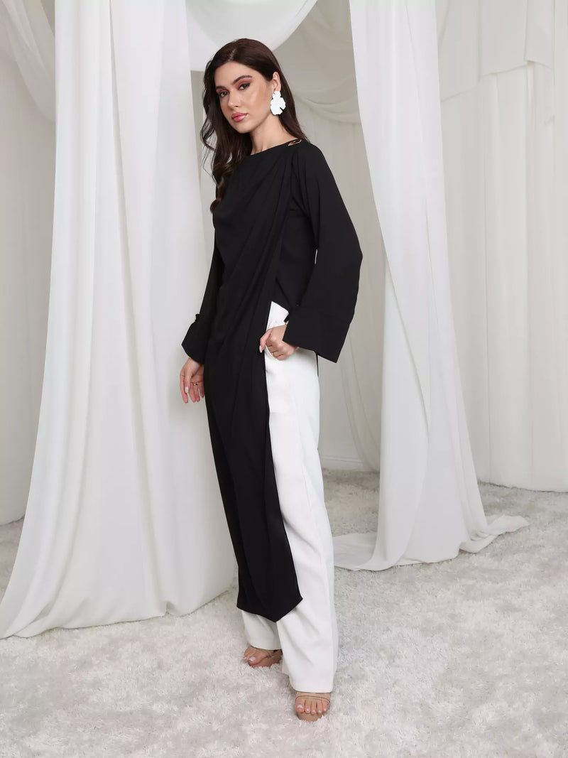Strath Long Black Tunic