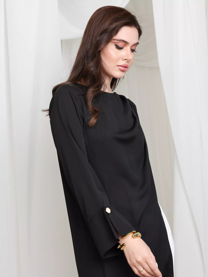 Strath Long Black Tunic