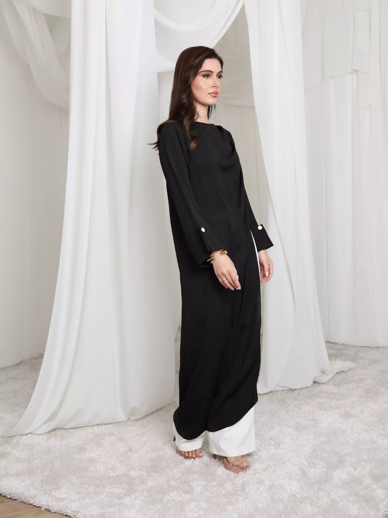 Strath Long Black Tunic