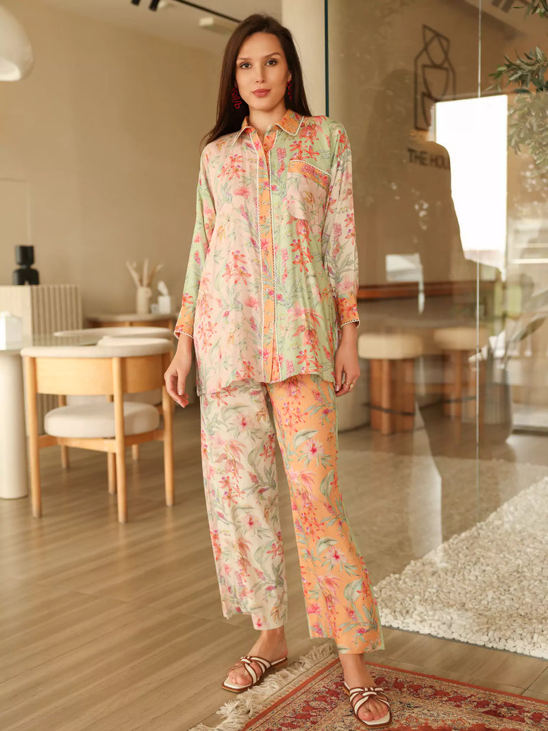 Corsage Co Ord Set