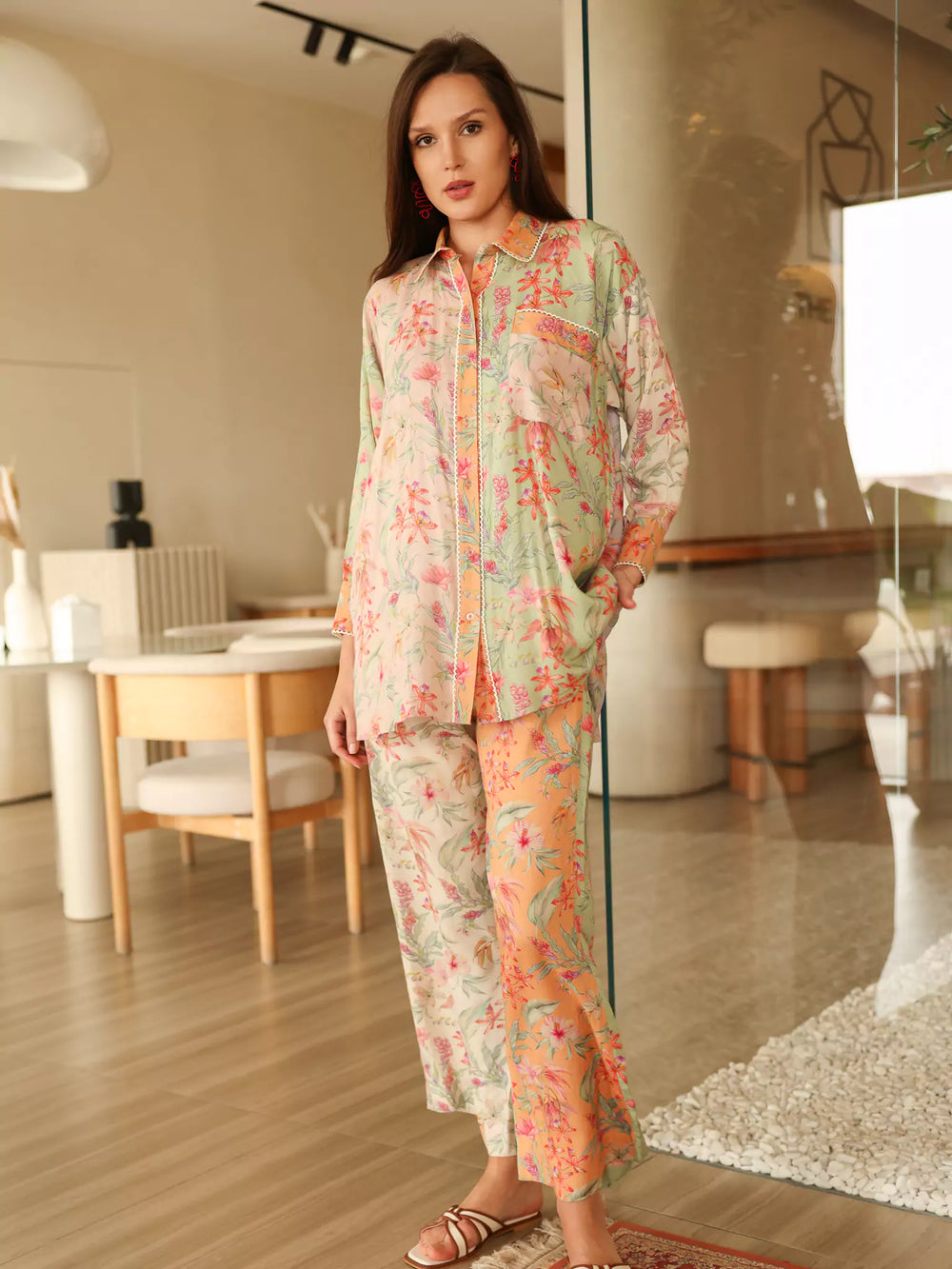 Corsage Co Ord Set