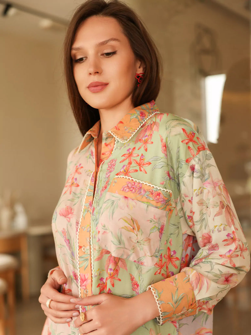 Corsage Co Ord Set