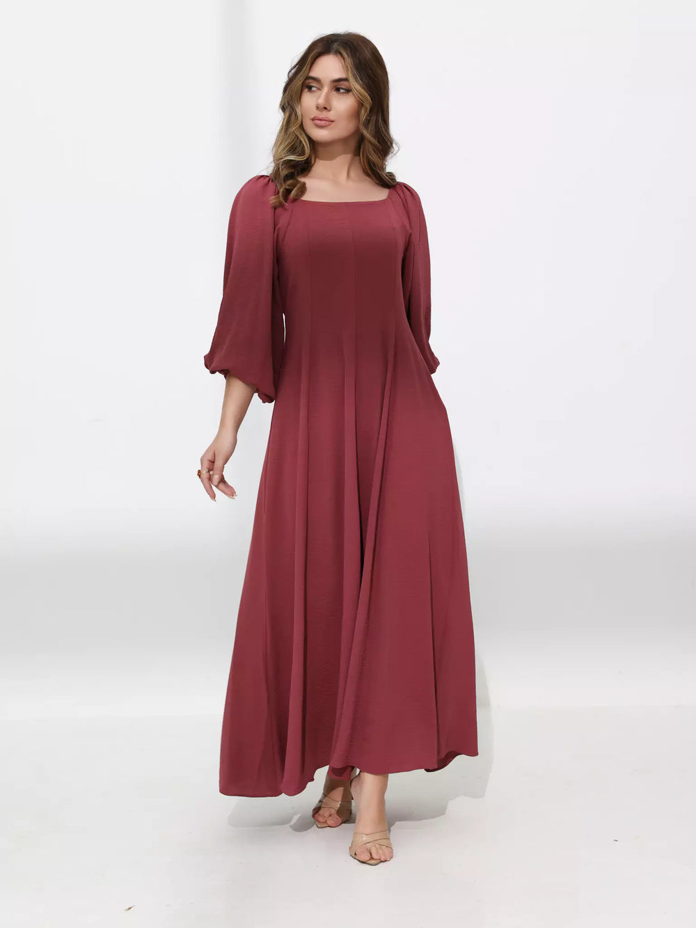 Plumpet Mauve Long Dress