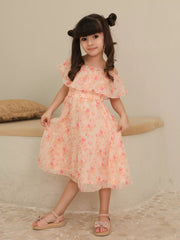Mini Blushhaven Floral Dress