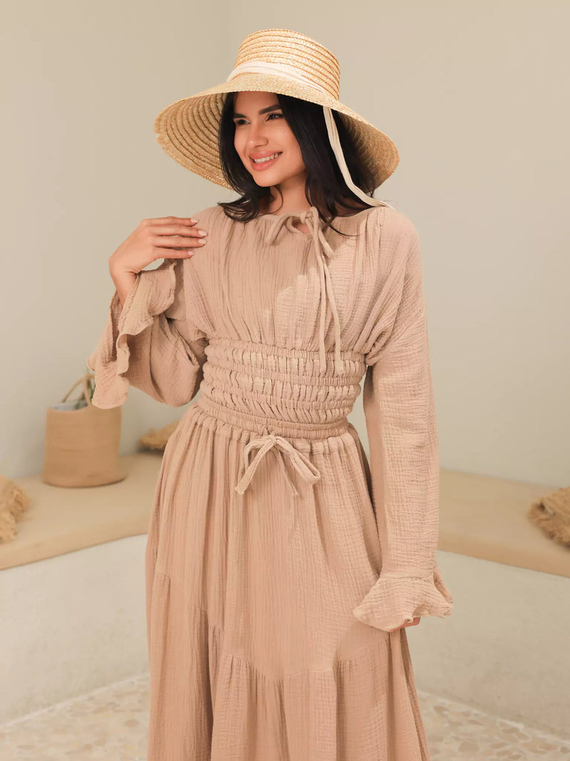 Aurum Muslin Skirt And Shirt