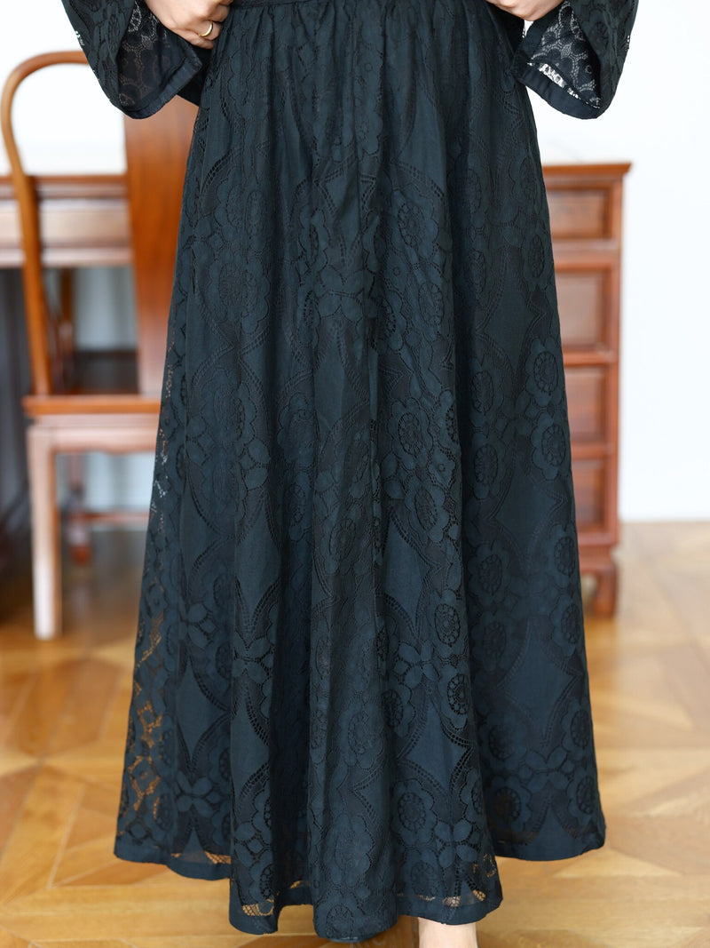Kaenith Black Skirt And Shirt Set