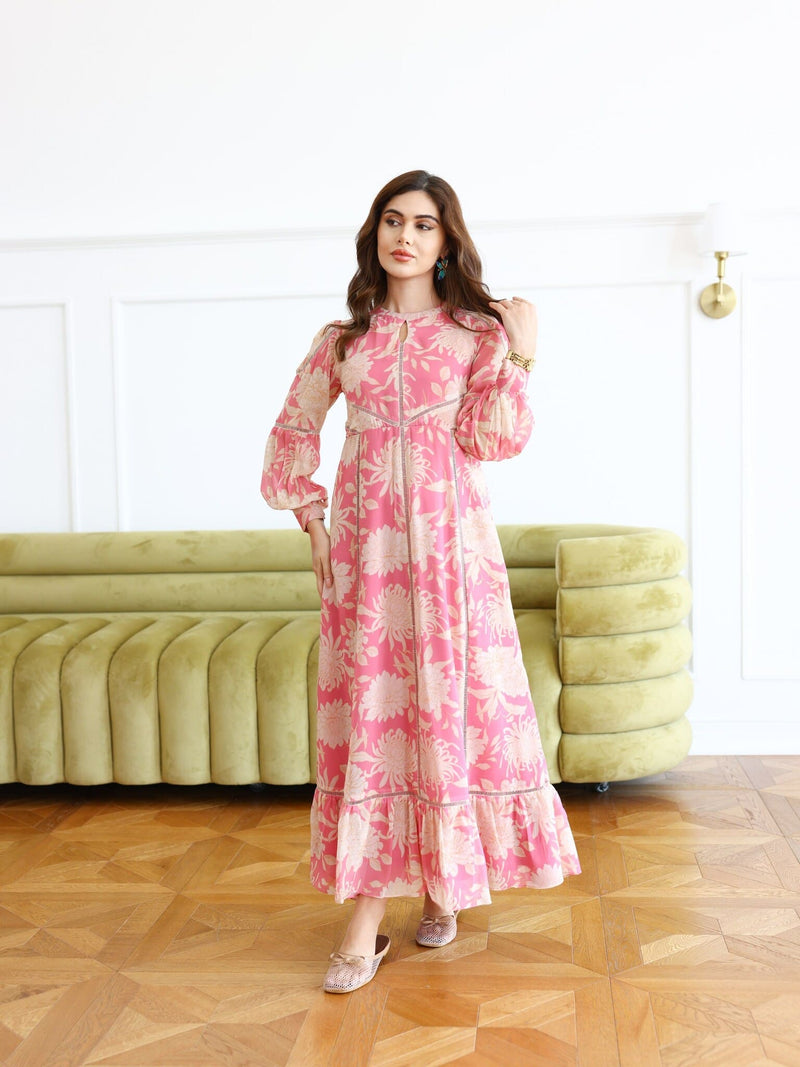 Sugarfloss Printed Lace Dress