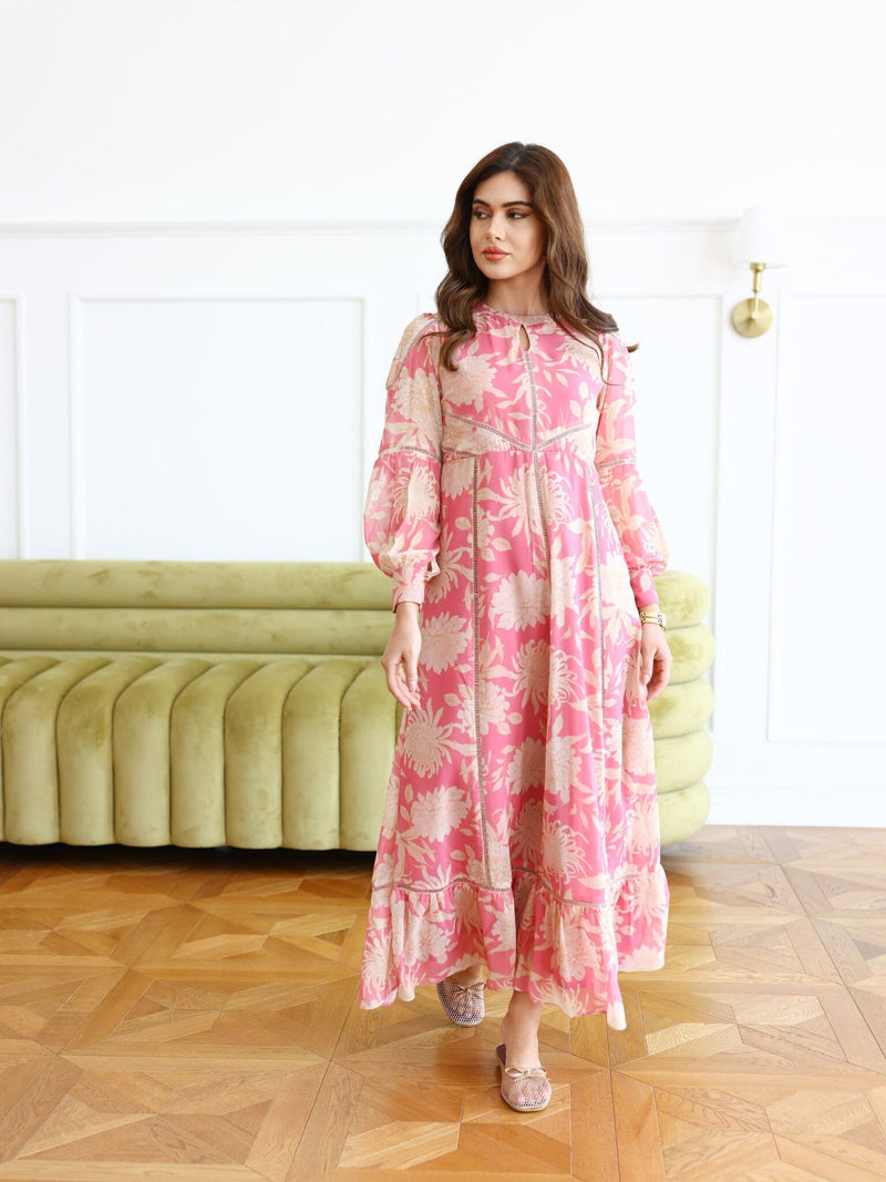 Sugarfloss Printed Lace Dress