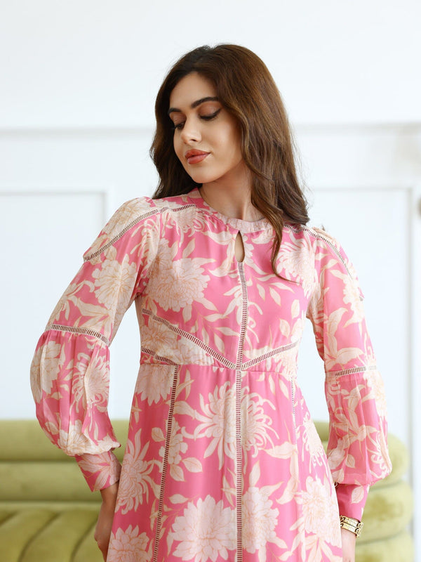 Sugarfloss Printed Lace Dress