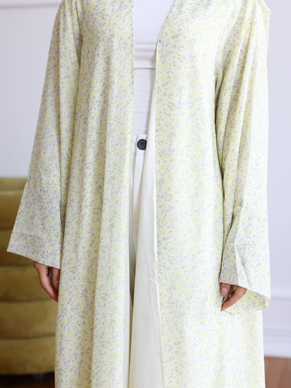Lila Floral Chiffon Upper
