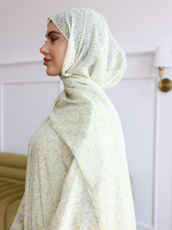 Lila Floral Stole