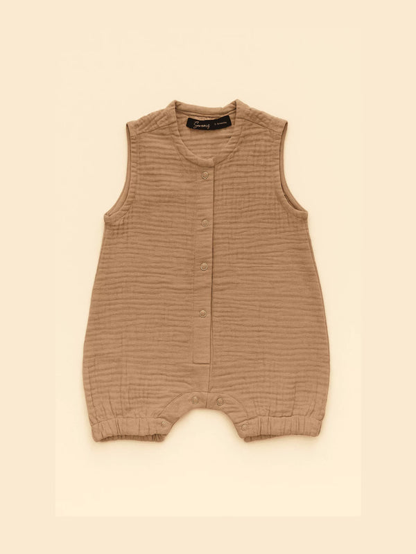 Mini Onesie Rua Beige Muslin
