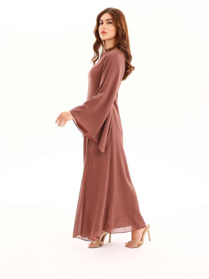 Vinea Dusty Mauve Long Dress