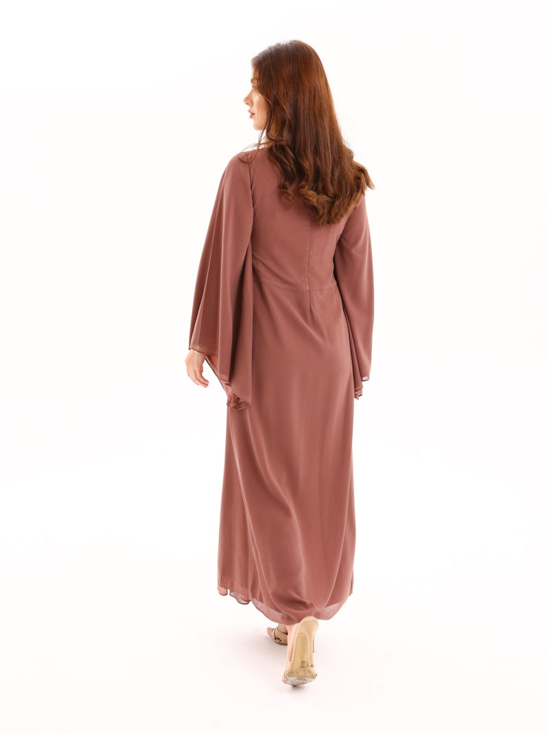Vinea Dusty Mauve Long Dress