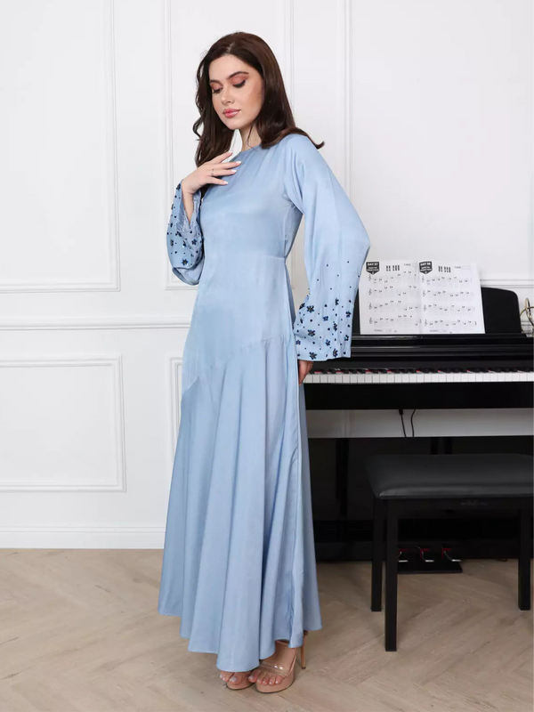 Starlit Embellished Long Dress