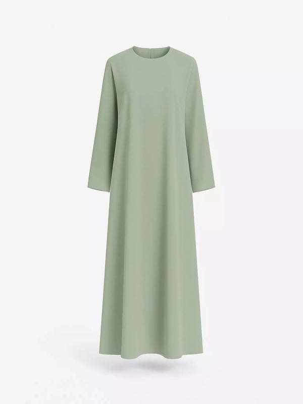 Full Sleeves Dress - Green