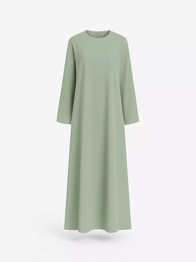 Full Sleeves Dress - Green