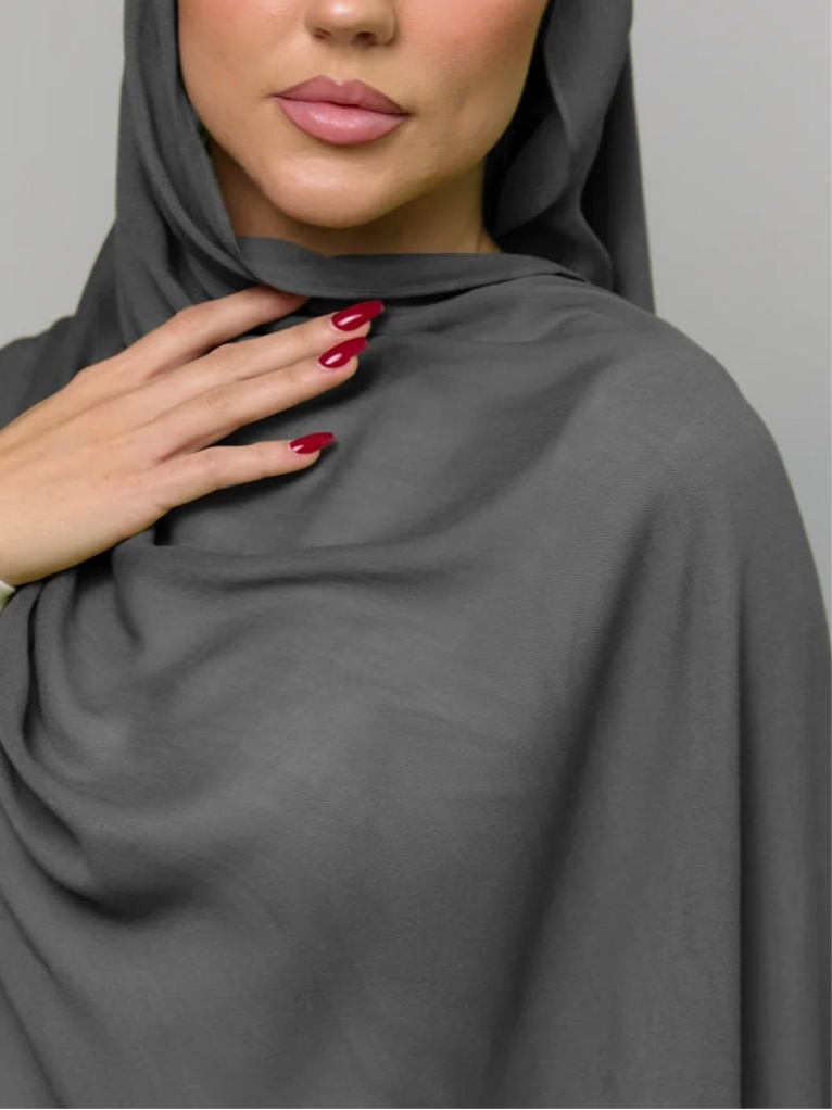Breathable Soft Graya Modal Hijab