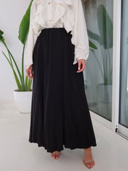 Orie Black Balloon Skirt