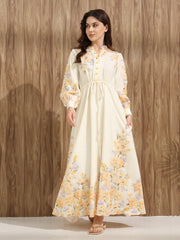 Venice Floral Long Dress