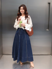 Dalary Denim Modest Skirt