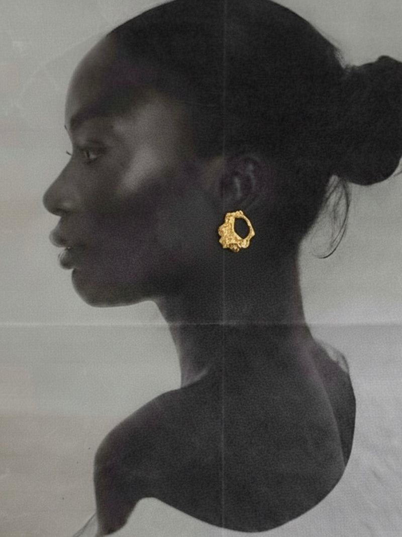 Cresta Golden Earrings