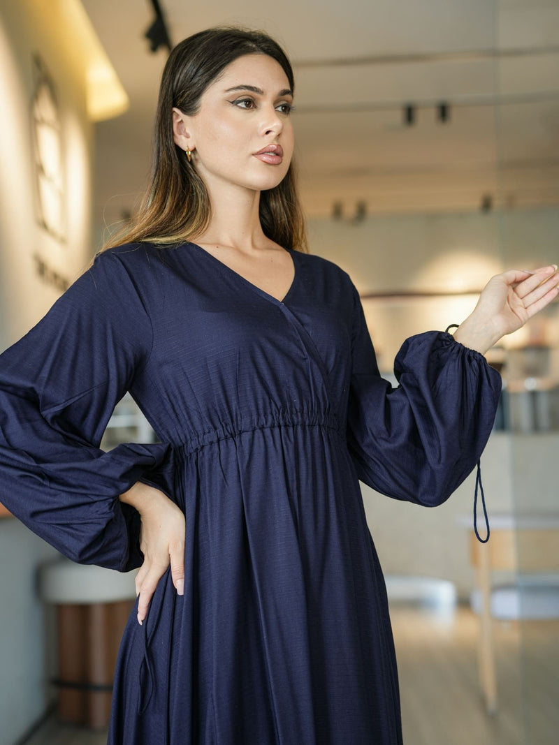 Milaska Blue Long Dress