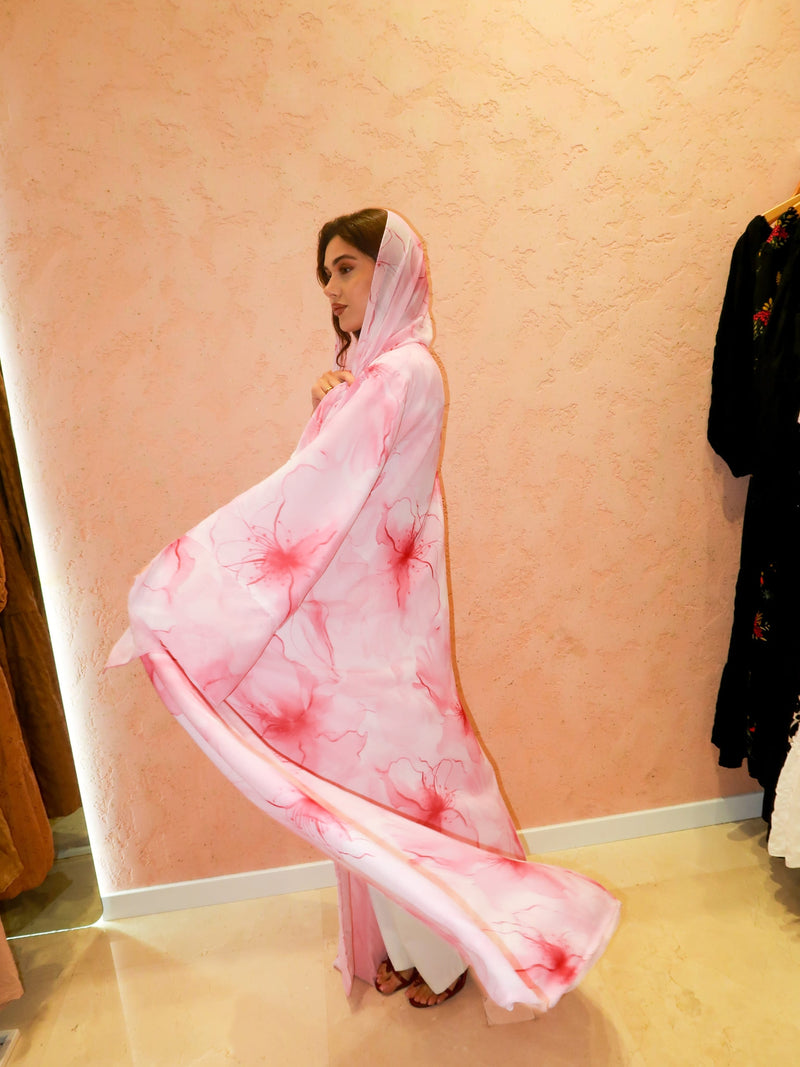 Blooming Pink Floral Upper