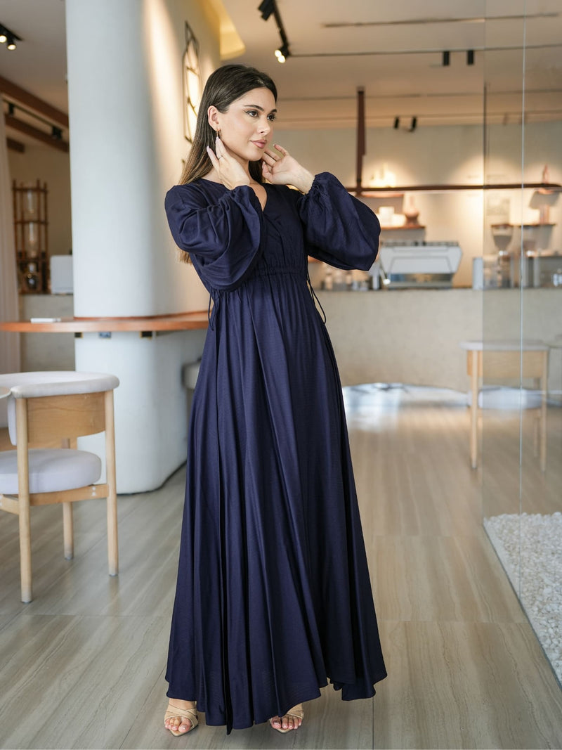 Milaska Blue Long Dress