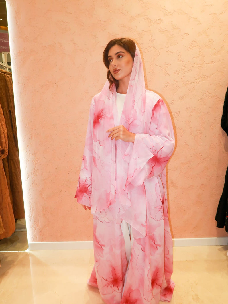 Blooming Pink Floral Upper