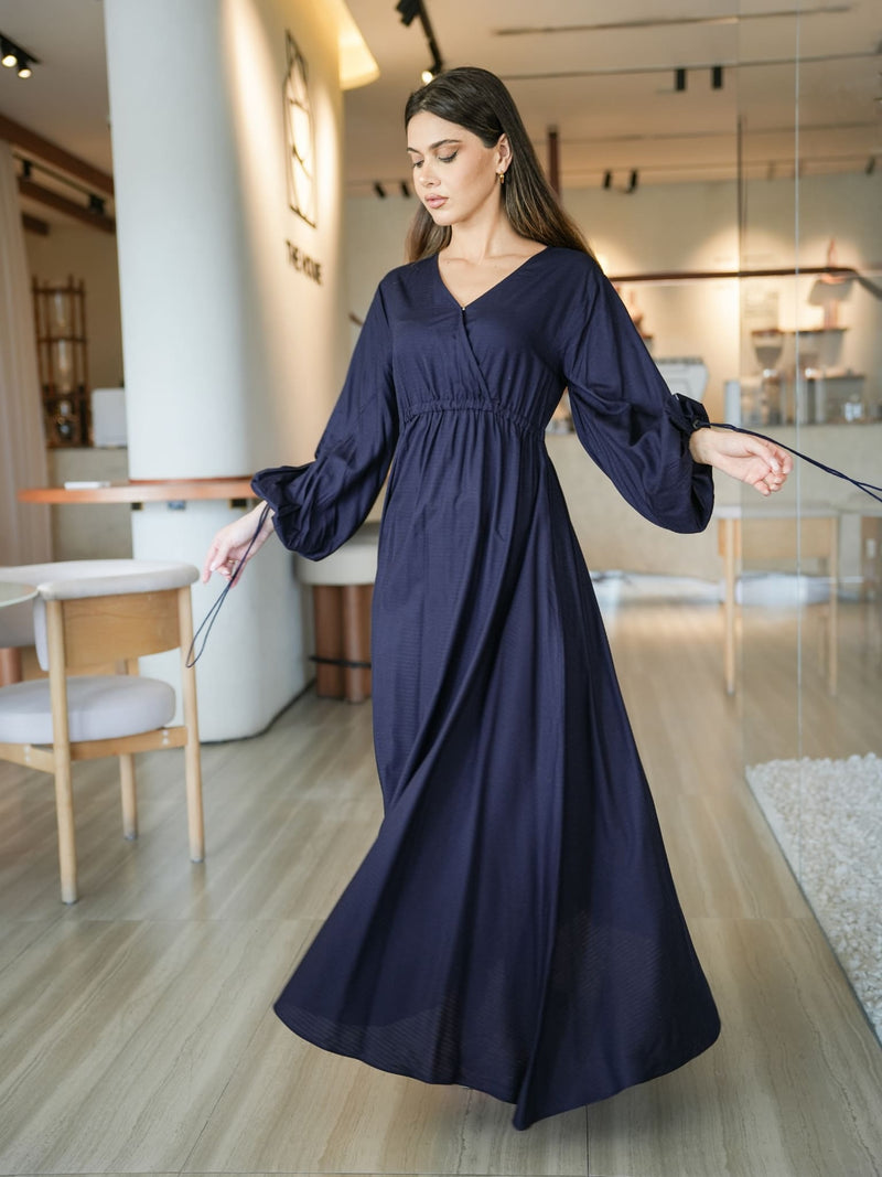 Milaska Blue Long Dress