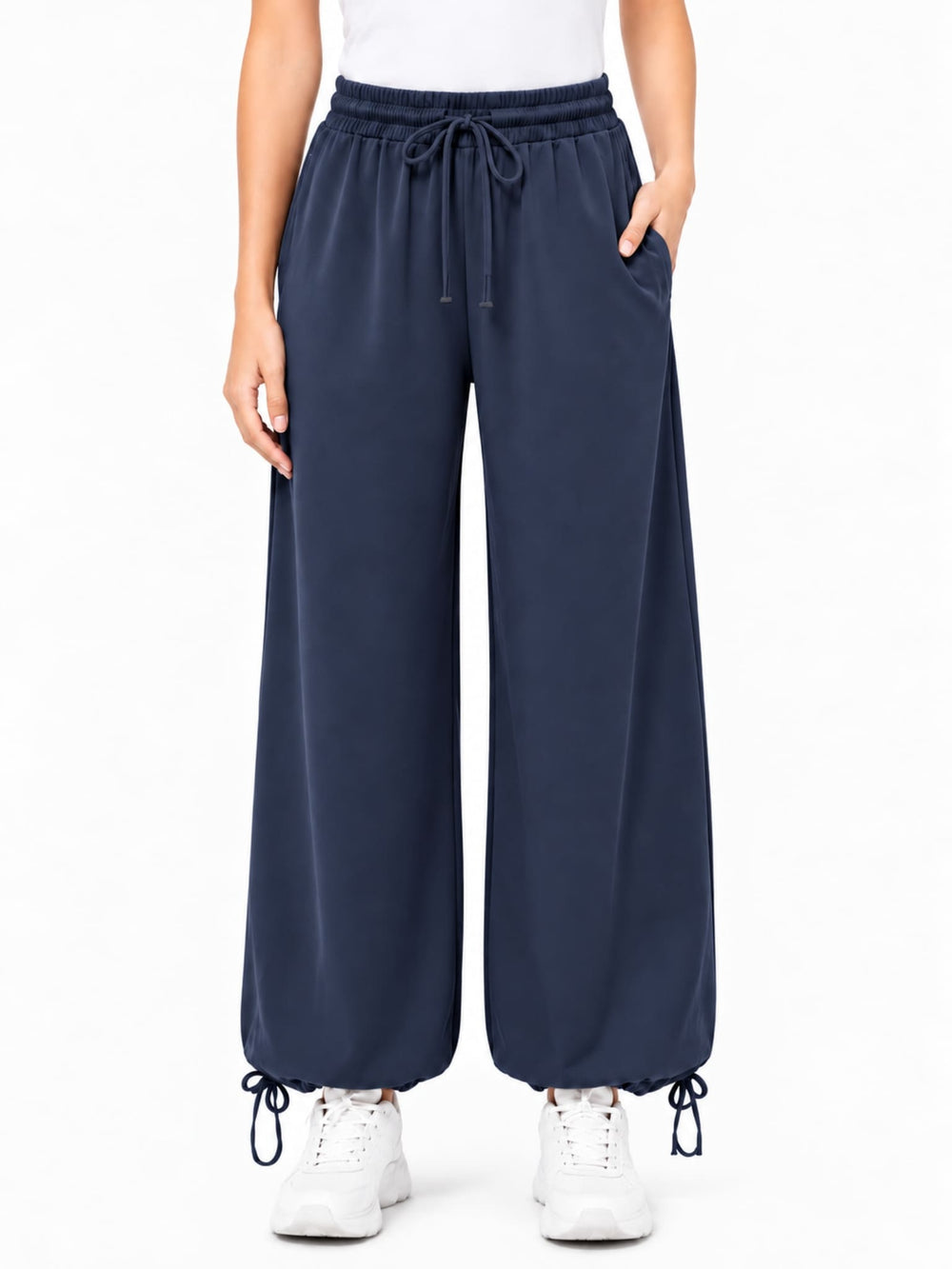Avie Blue Active Balloon Pants